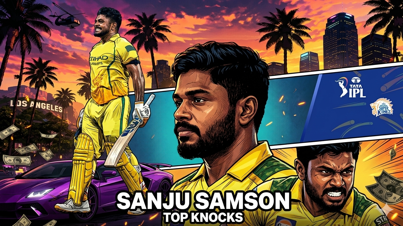 Sanju Samson 101* vs MI Match 33 IPL 2026